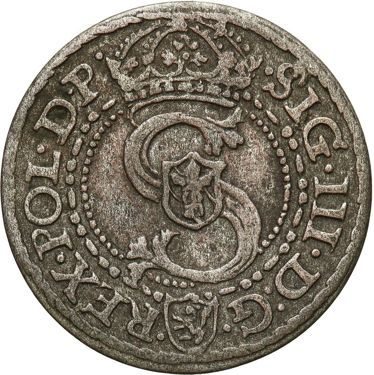 Zygmunt III Waza. Szeląg 1592, Malbork